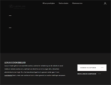 Tablet Screenshot of lexus.nl