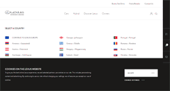 Desktop Screenshot of lexus.eu