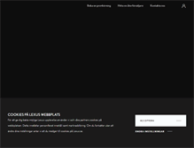 Tablet Screenshot of lexus.se