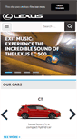 Mobile Screenshot of blog.lexus.co.uk