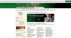 Desktop Screenshot of lexus.net.pl